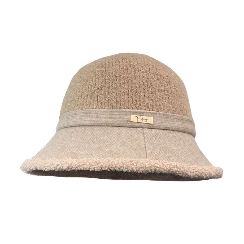 モコモコ暖か ふわもこバケットバケットハット