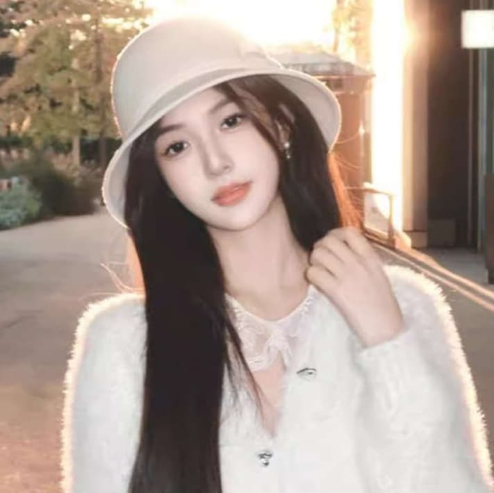 優美なリボン付きバケットバケットハット