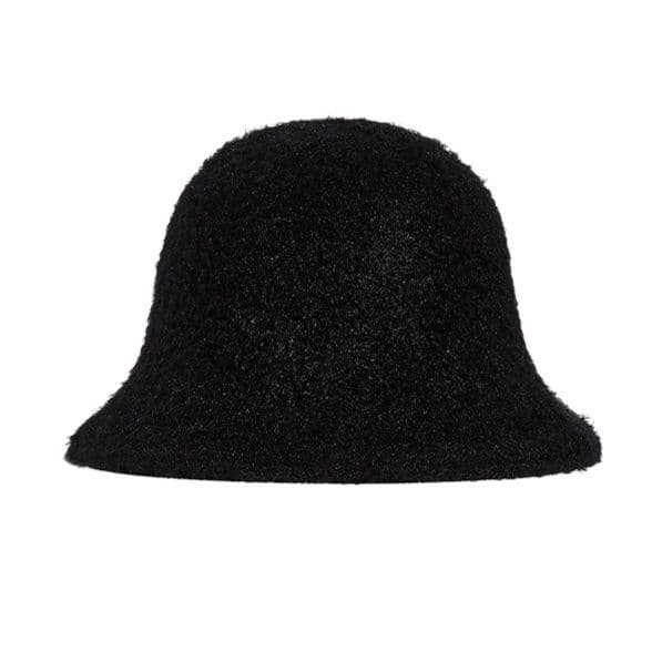 バケットハット　ふんわりニットバケットハット