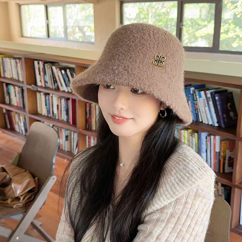 もこもこバケットバケットハット