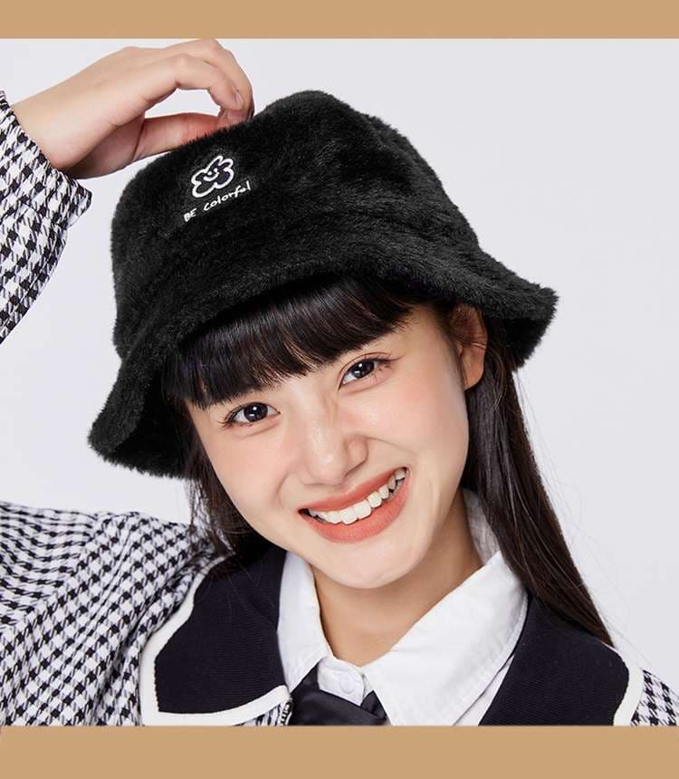 ふわもこ あったか バケットバケットハット