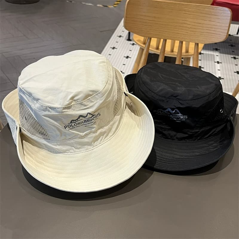 メッシュ通気性カウボーイバケットハット