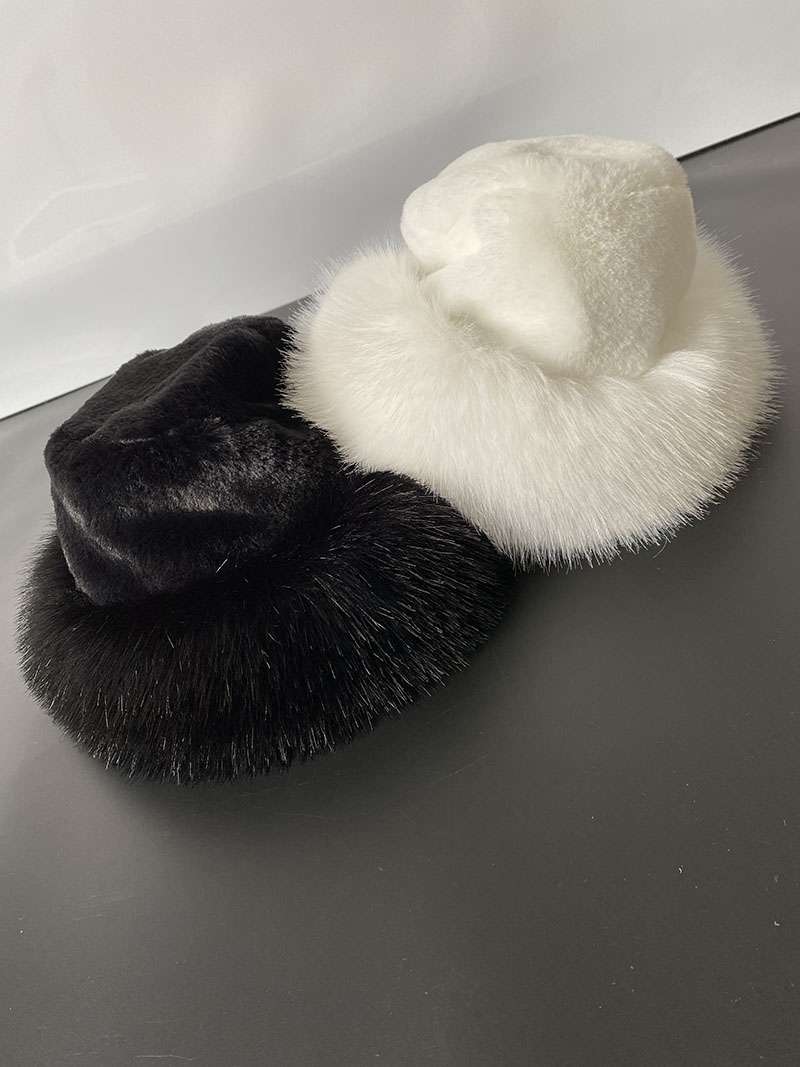 バケットハット ふわもこ牧場帽子