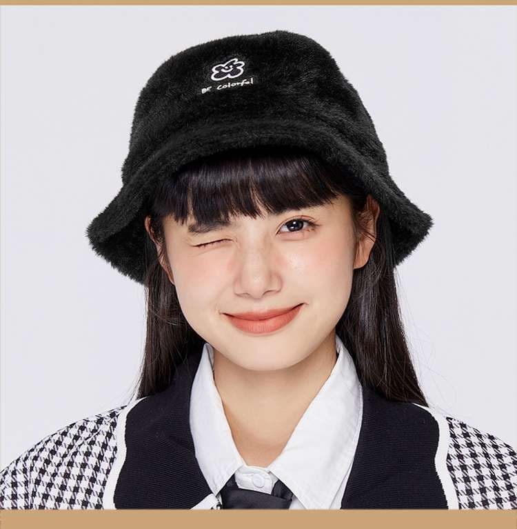 ふわもこ あったか バケットバケットハット