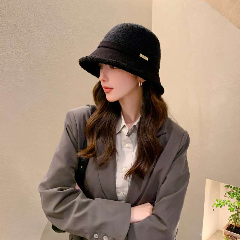 モコモコ暖か ふわもこバケットバケットハット