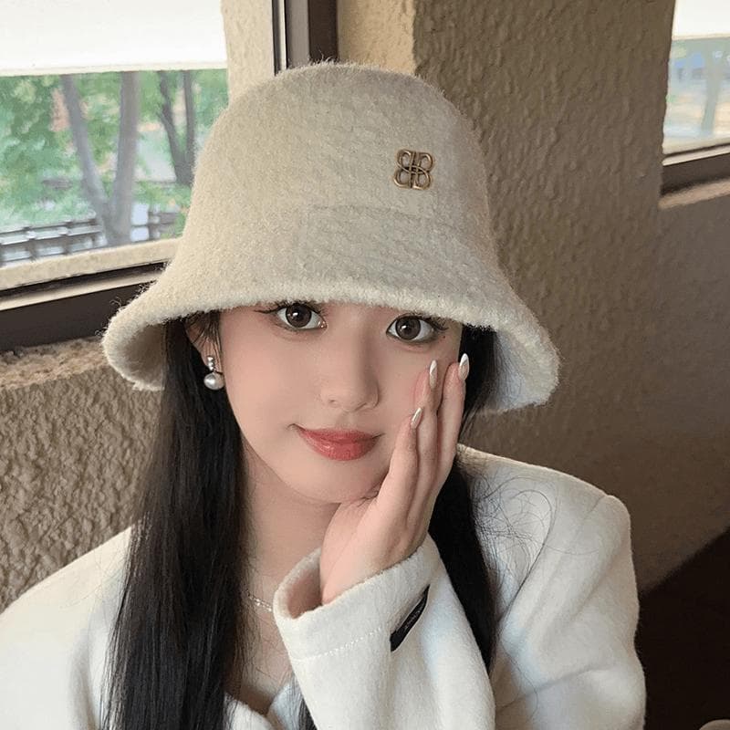 もこもこバケットバケットハット